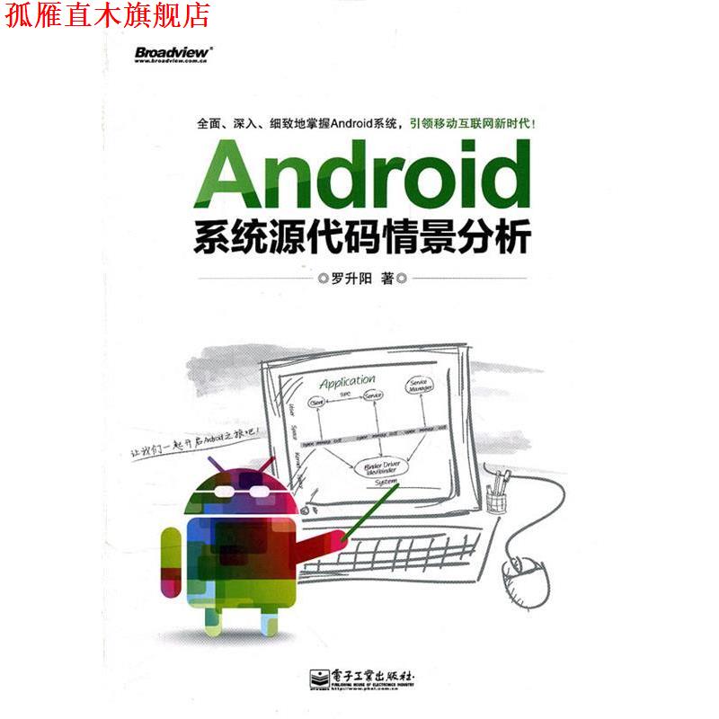 【正版书】 Android系统代源码情景分析 罗升阳　著 电子工业出版社