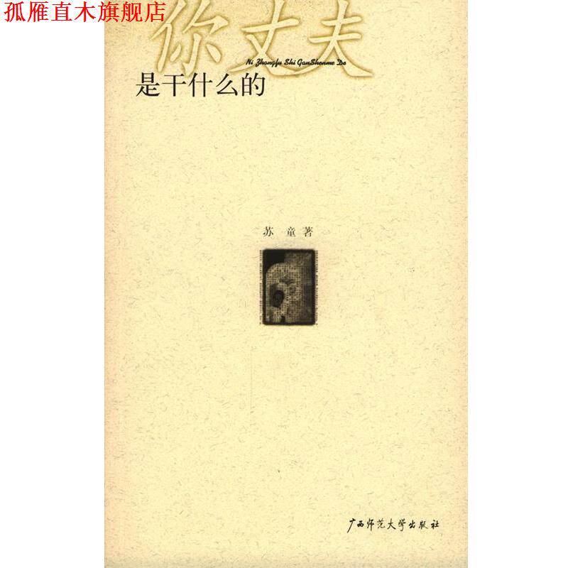 【正版书】 你丈夫是干什么的 苏童 广西师范大学出版社