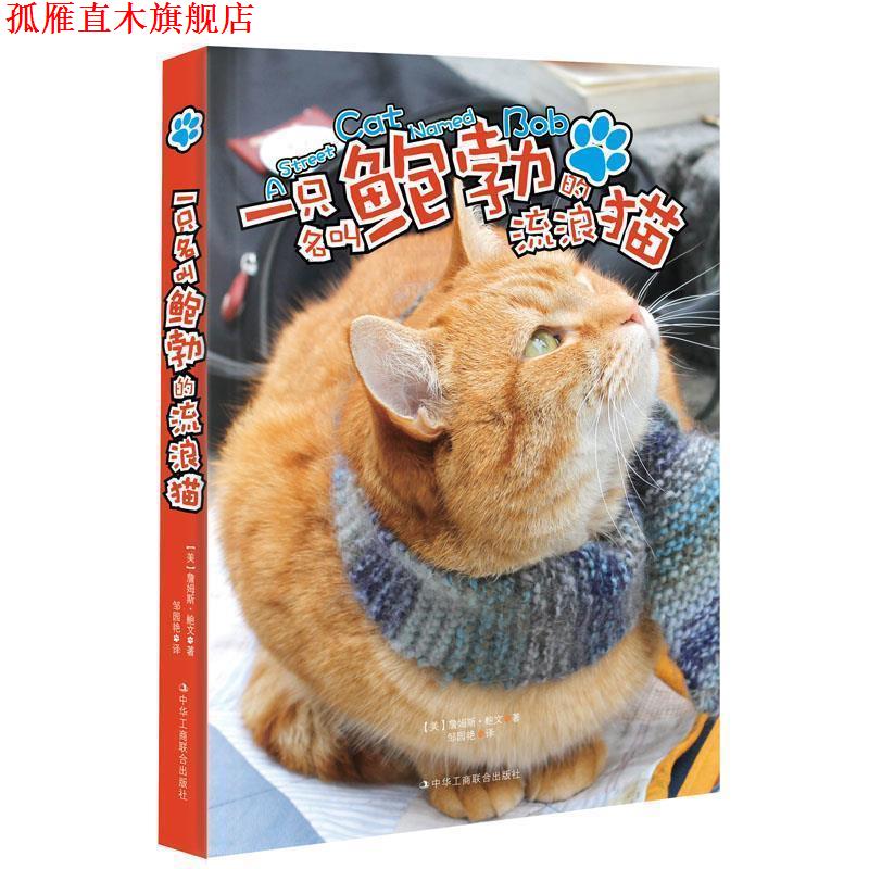 【正版书】 一只名叫鲍勃的流浪猫 詹姆斯·鲍文 中华工商联合出版社