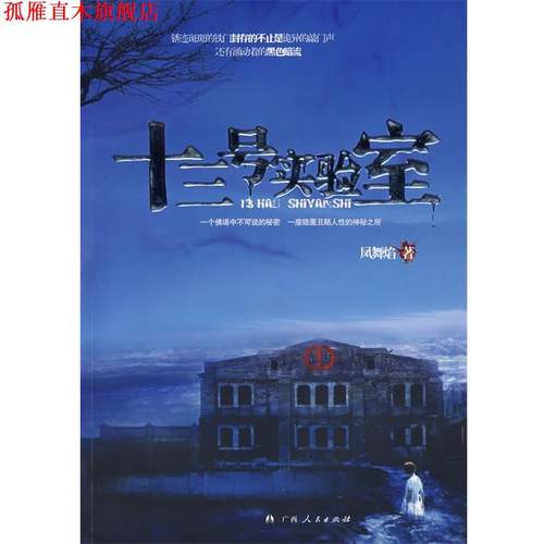 【正版书】 十三号实验室 凤舞焰 著 广西人民出版社