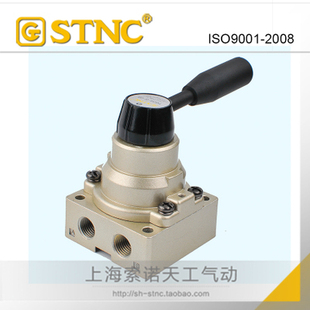 手转阀TG34 06E 10E 三位四通中泄式 08E 15E STNC索诺天工
