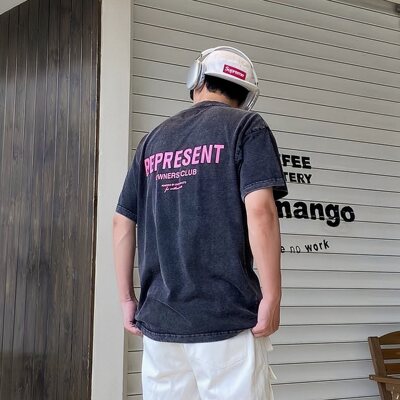 REPSENT高街彩色字母印花