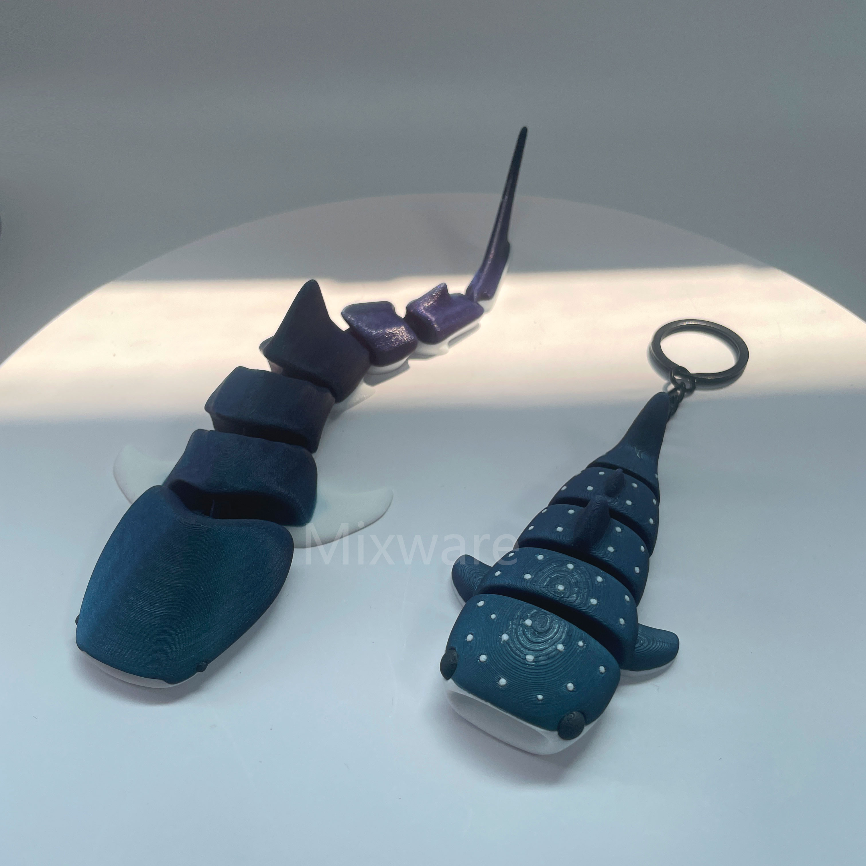 3D打印磁吸鲸鲨可动关节仿生设计