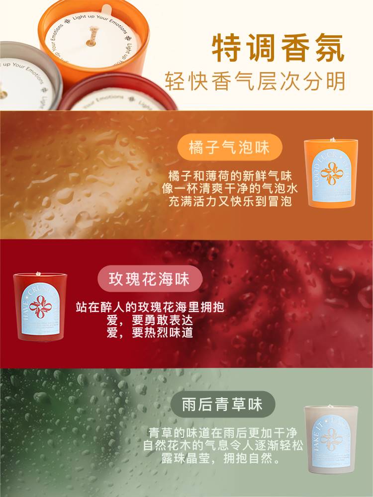 第三宇宙情绪香薰蜡烛礼盒卧室家用香氛生日伴手礼