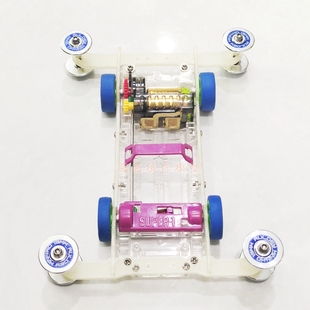 奥迪双钻竞速车教练车改装升级比赛专用高速马达四驱车耐撞耐摔