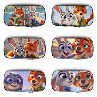 疯狂动物城笔袋小学生铅笔盒2025新款超火文具袋初中生朱迪文具盒儿童网红爆款男女生男孩款ins风高颜值盖瑞