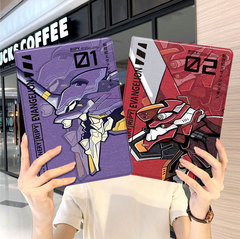 EVA初号机ipad10保护套pro2024款11寸5苹果air6平板mini7壳4迷你3适用2三折1带笔槽2018九8第9代2020动漫2021