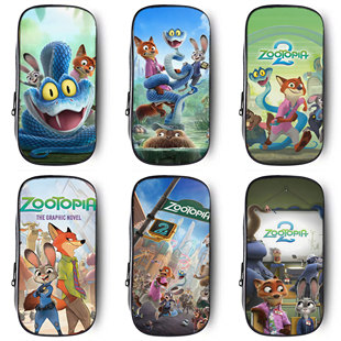 疯狂动物城2盖瑞笔袋朱迪小学生铅笔盒2025新款超火文具袋初中生笔盒学生文具盒儿童网红爆款大容量男孩女生