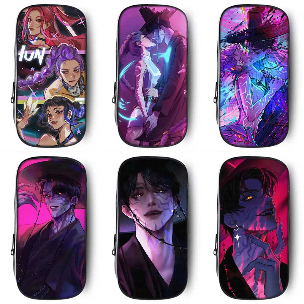 KPOP猎魔女团佐伊笔袋小学生铅笔盒2025新款超火文具袋初中生笔盒学生文具盒儿童一年级男生男孩子女生女孩款