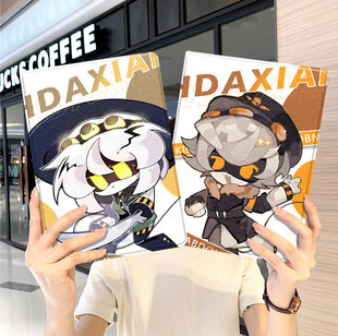 无机杀手华为平板matepad11保护套5s壳air12七v8pro外壳8荣耀9联名m6带笔槽5小米7三折6pro适用6s红米se2024