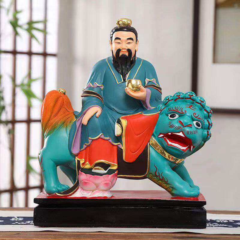 太乙真人树脂佛像太乙坐骑太乙救苦天尊神像12寸16寸19寸