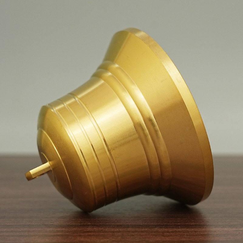 双线黄铜铃铛手摇铃金属工艺品门铃化砂车挂铃佛铃包包铃铛铜铃