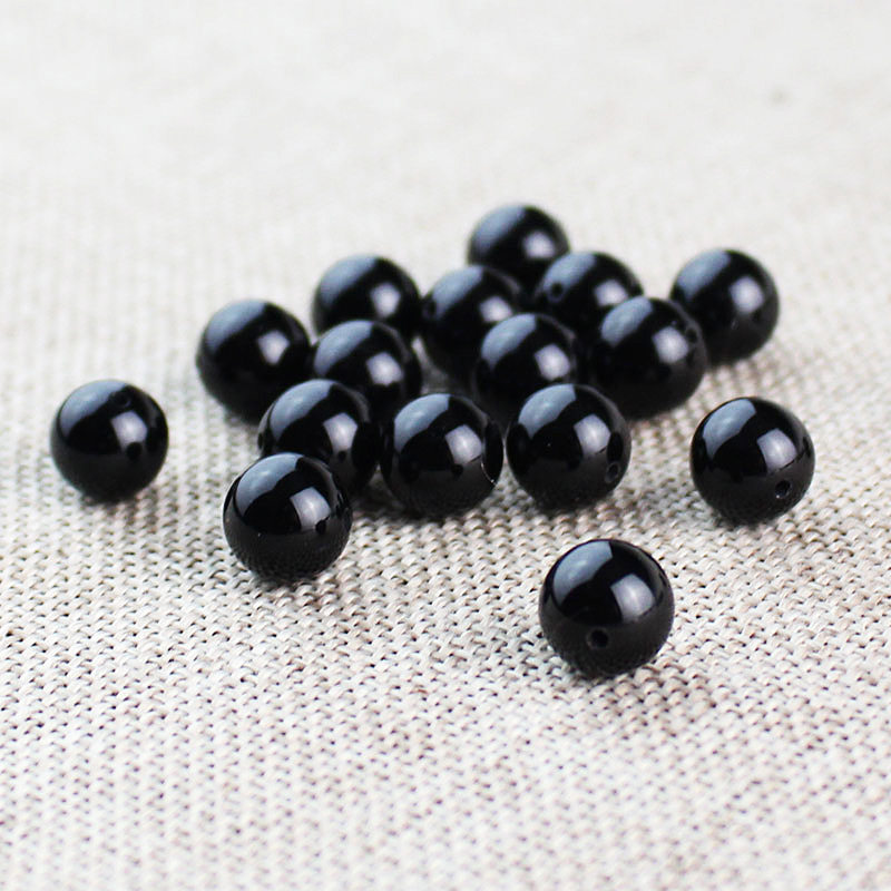 厂家黑玛瑙散珠子水晶半成品隔珠配珠DIY手工饰品配件材料,饰品/流行首饰/时尚饰品新,黑曜石,淘宝优惠券,粉丝福利购,淘宝优惠卷