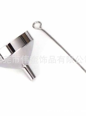 百年家事殡葬厂家厂家直销畅纪念亲宠物狗狗骨灰盒吊坠 钛钢金色