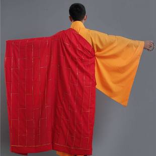 新款忏衣祖衣 僧衣僧服海青居士服宗教袈裟搭衣缦衣五条衣七衣九