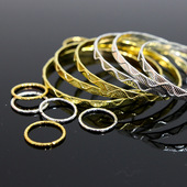 寿衣全套配件镯子手镯老人白事殡葬用品金镯子银镯子银戒指随葬品