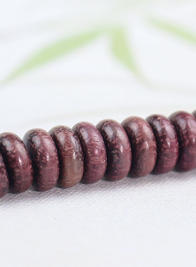 紫罗兰隔片珠3*8MMM药片珠隔片手工diy木珠手串垫片手工艺品配件