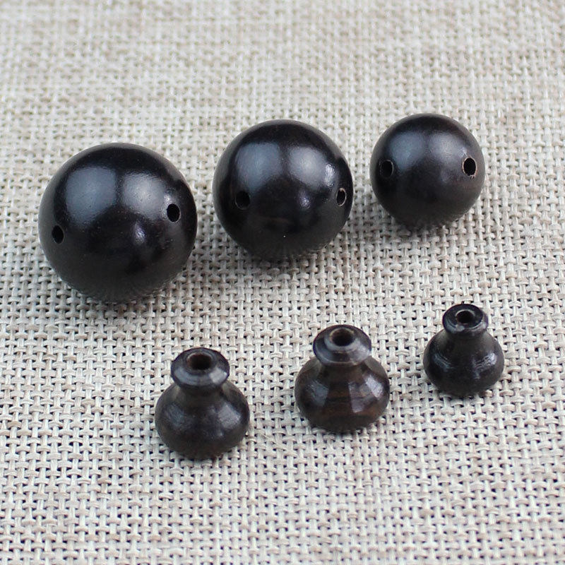 黑檀木三通佛头手串配件佛塔葫芦头diy佛珠手链材料小孔套装文玩,家居饰品,木雕,淘宝优惠券,粉丝福利购,淘宝优惠卷