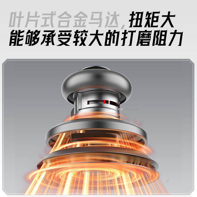 新款台湾圣耐尔气动打磨机工业级重力金属抛光干磨机5寸包邮