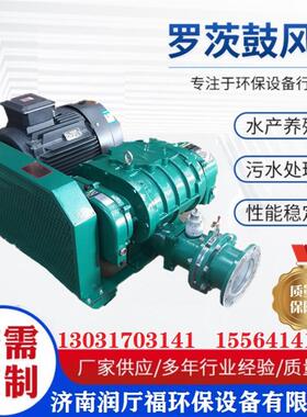 新款RTSR80型三叶罗茨鼓风机增氧机大功率增氧泵曝气鼓风机污包邮