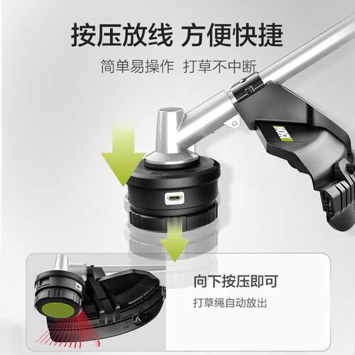 新款电动割草机WD184锂电无刷40V打草机割灌机小型家用包邮