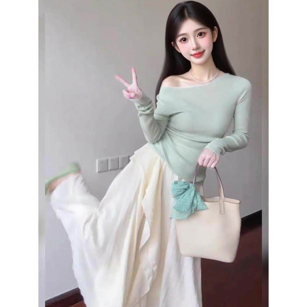 JOYIASS秋装搭配一整套2025巨好看的设计师漂亮千金独特绝美连衣