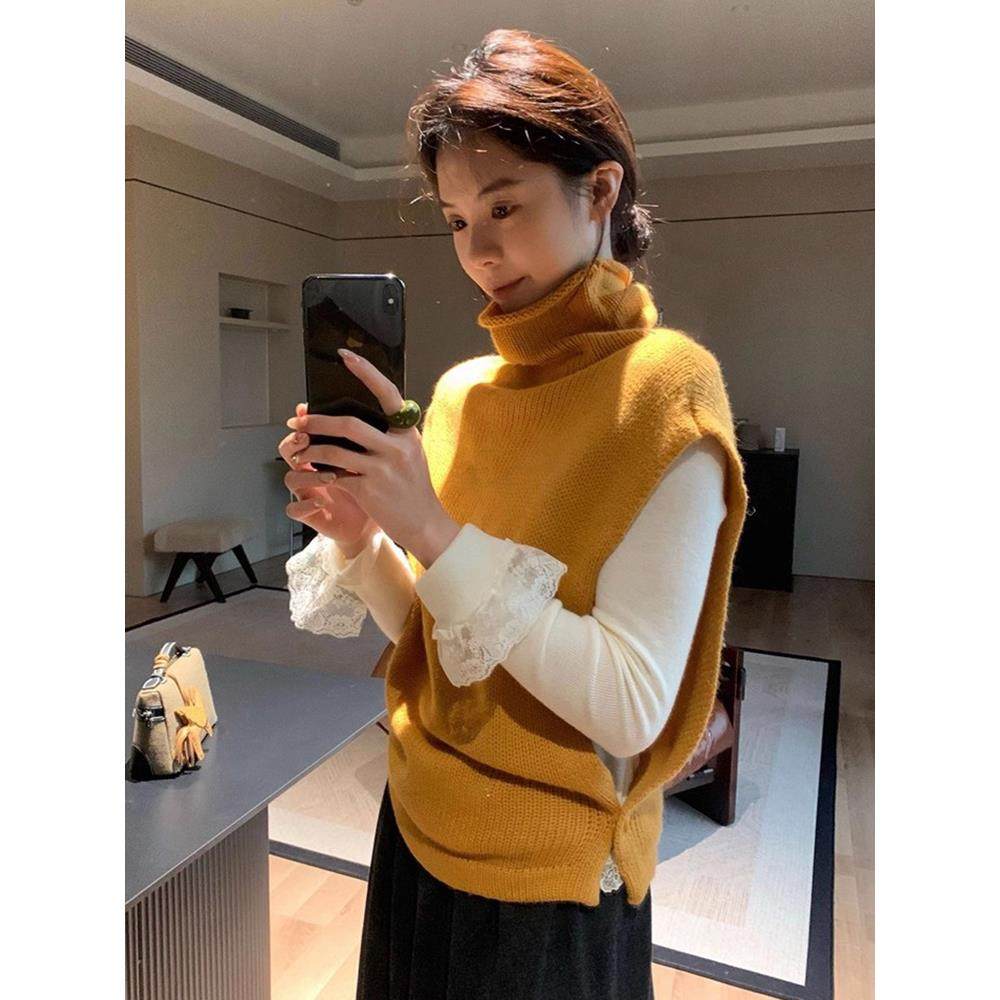 JOYIASS马甲针织背心女秋季外穿2025新款巨好看的小个子叠穿洋气