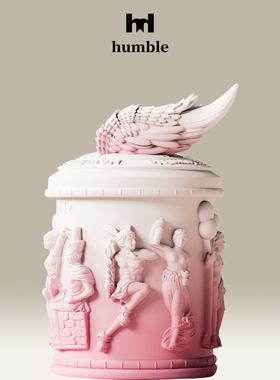 humble帕特农系列羽栖·起飞香薰蜡烛圣诞礼盒生日礼物卧室摆件