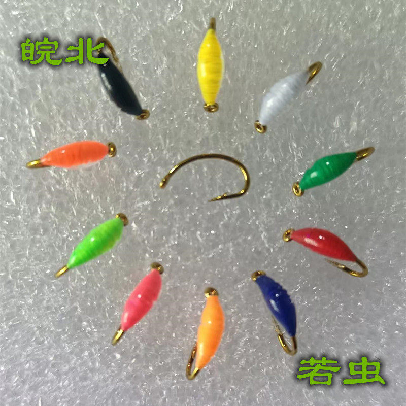 格里菲斯飞蝇钩饵物溪流饵白条马口溪哥桃花神器淡水通杀路亚假饵