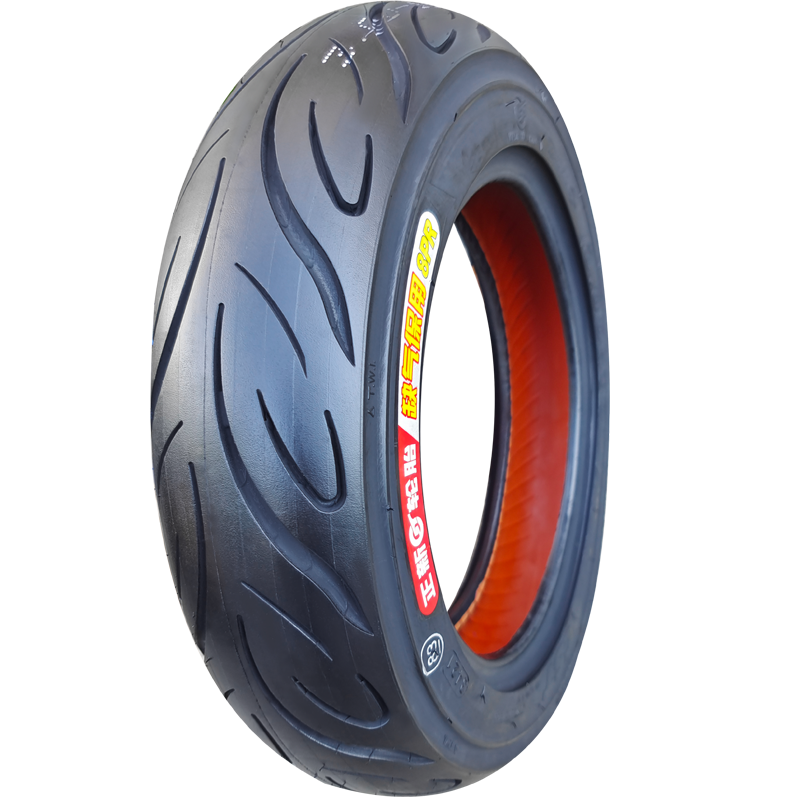 正新轮胎3.00-10电动车真空胎300一10踏板14×3.2钢丝胎缺气保用