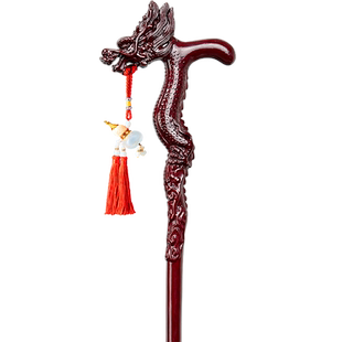 佘太君加长龙头拐杖 祝寿贺寿 法杖 太极杖 影视道具权杖御赐拐杖