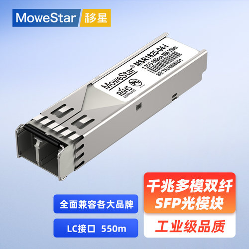 移星工业级千兆光模块SCLC接口