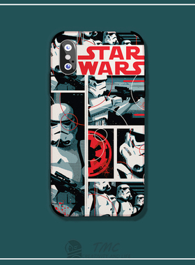 星球大战暴风兵手机壳适用于iPhone14plus小米12pro三星s22/iqoo8