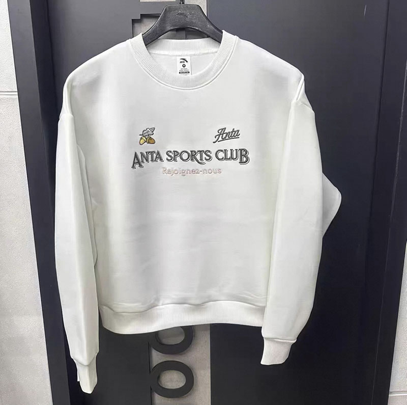 安踏女套头卫衣运动休闲上衣