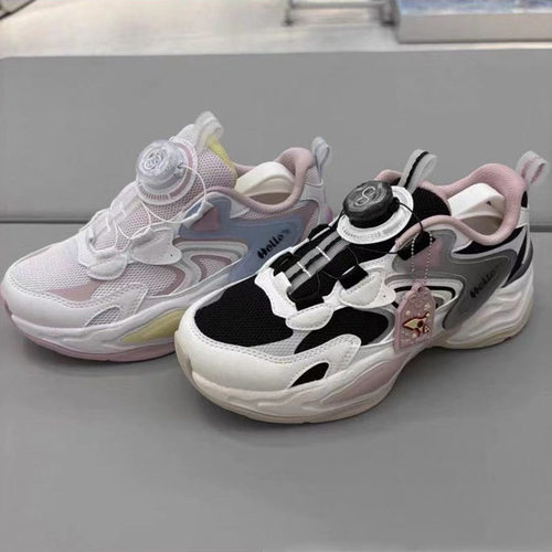 安踏儿童防滑耐磨运动休闲跑鞋