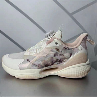 安踏儿童跑鞋女中大童秋款纽扣犟弹科技减震跑步运动鞋322425520