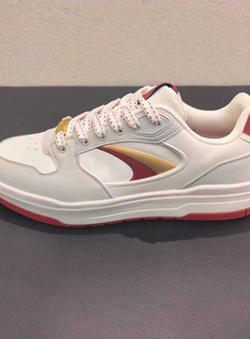 安踏月影 低帮休闲板鞋男2026春冬滑板鞋潮流运动鞋男鞋112618016