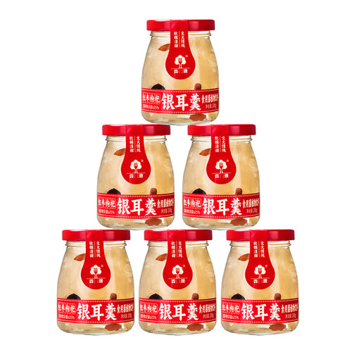 森源红枣枸杞即食银耳羹植物饮料