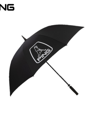 PING高尔夫新款男女士遮阳防晒黑色运动时尚休闲golf单层雨伞新款