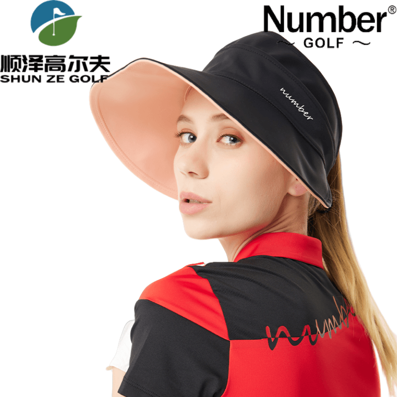 Number高尔夫球帽双面戴遮阳防晒