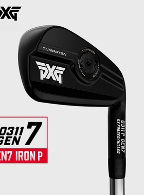 正品PXG高尔夫球杆男士GEN7 0311P铁杆组高容错golf黑色全组铁杆