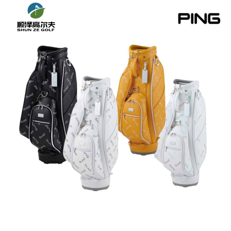 正品新款PING CB-L2503 MONOGRAM字母女款高尔夫球包标准球包2025