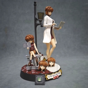 柯南手办 GK共鸣系列重置版 可发光 灰原哀三头替换场景手办摆件