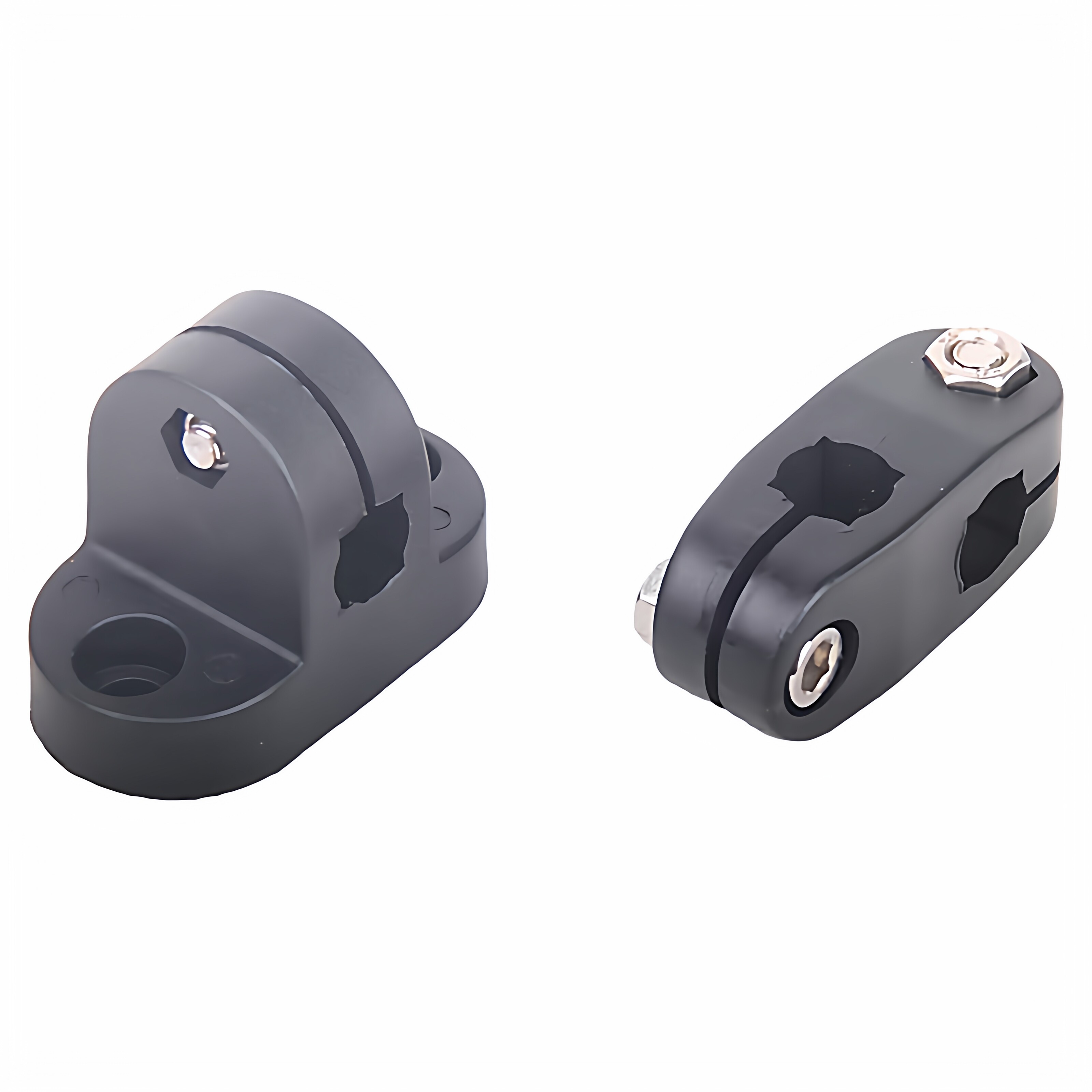 金属小T型夹 铝制T字夹头 铝制十字承夹 十字承接 孔径12mm 16mm