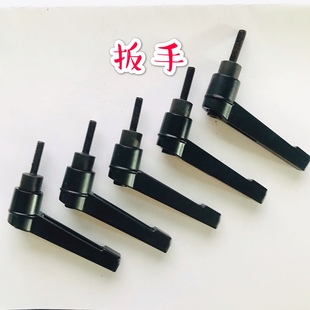 L型可旋转调节手拧紧固M6 可调位紧定手柄螺丝7七字锁紧定位把手