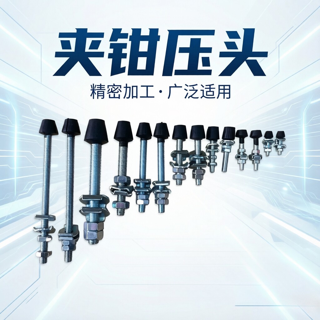 夹钳压头快速夹具橡胶头