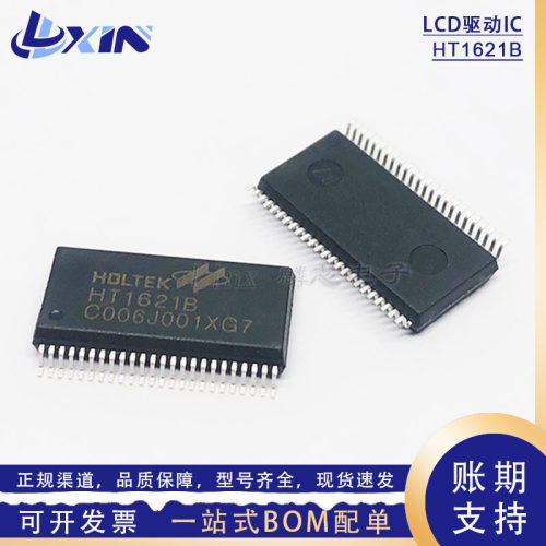 HT1621B全新LCD动态液晶驱动芯片IC SSOP-48贴片 RAM映射 HT1621
