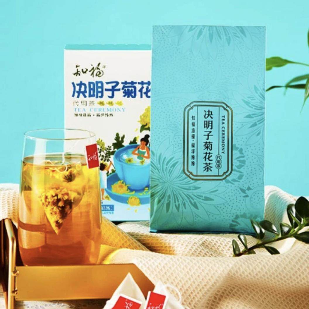 知福茶叶决明子菊花茶包独立三角包袋泡茶