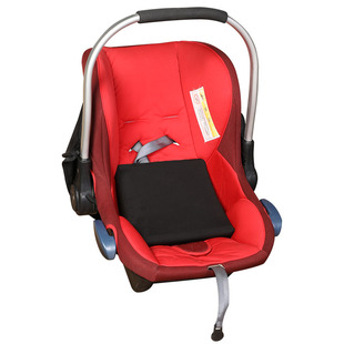 4岁儿童安全座椅提篮推车用宝宝舒适防窝护腰海绵垫腰托软垫子