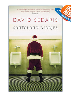英文原版 Santaland Diaries 桑塔兰日记 大卫·赛德瑞斯David Sedaris 英文版 进口英语原版书籍